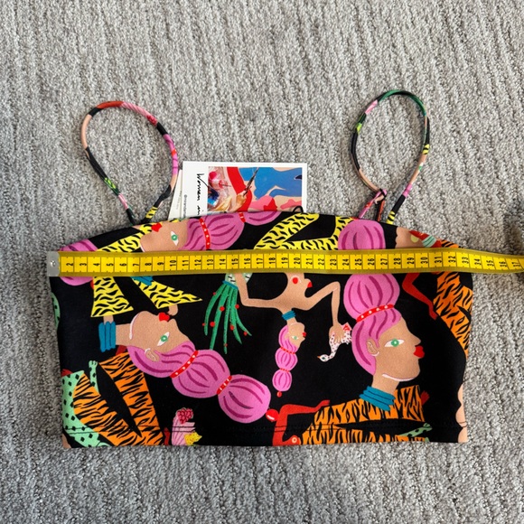 Zara Woman in Art Miranda Makaroff Print Top - Picture 7 of 7